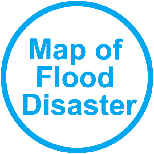 Map of Flood Disaster