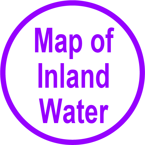 Map of Inland Water