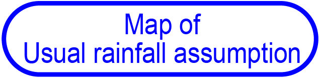 Map of Usual rainfall assumption