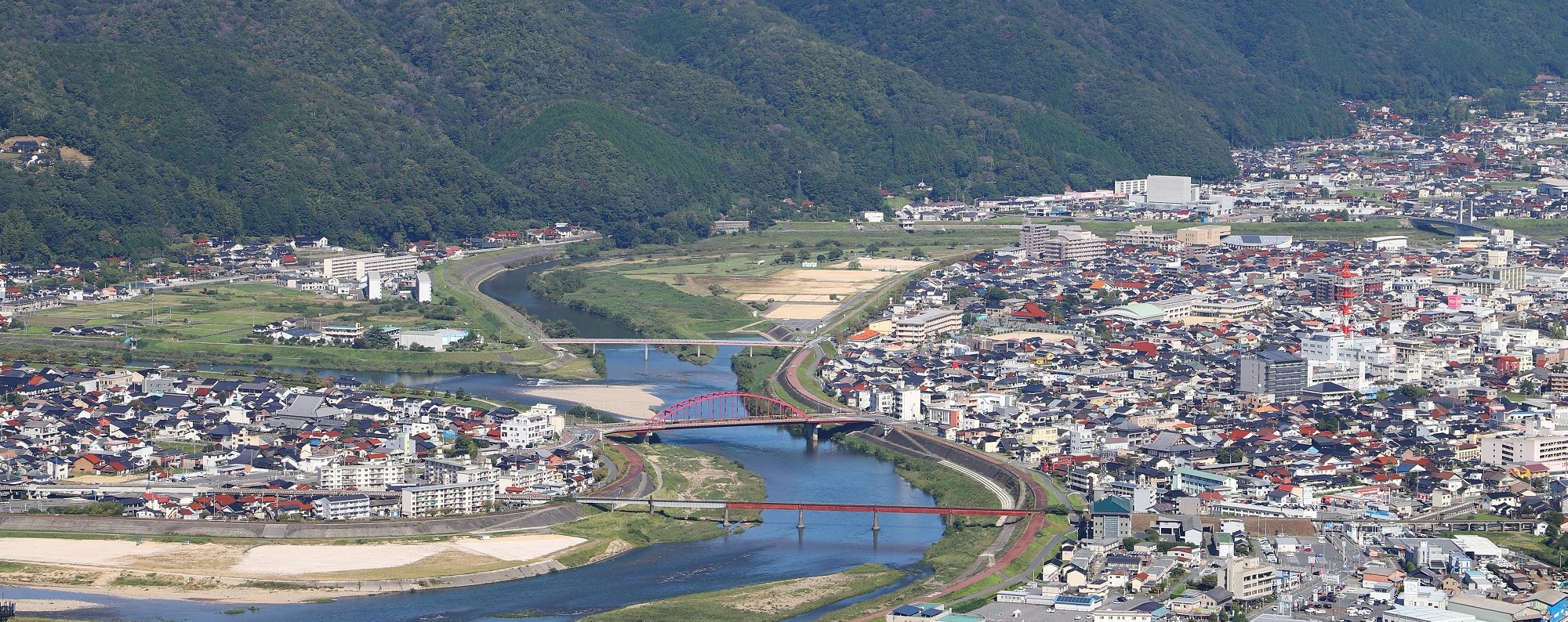 スライドショー画像（高谷山からの景色）