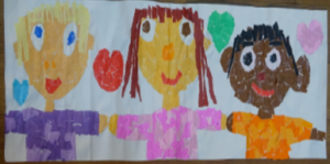 幼児の部　大賞　こうぬ保育所　らいおん・うさぎ組（4・3歳児）