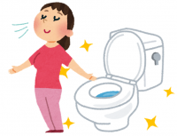 水洗トイレのイラスト
