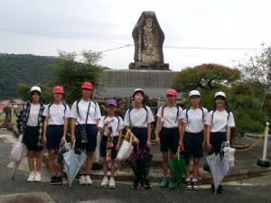 川地小学校折り鶴2