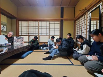 三次町の歴史文化と自然について学習の様子