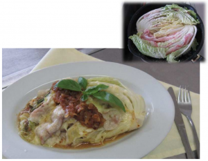 白菜ステーキの写真