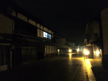 街路灯夜間点灯状況の画像