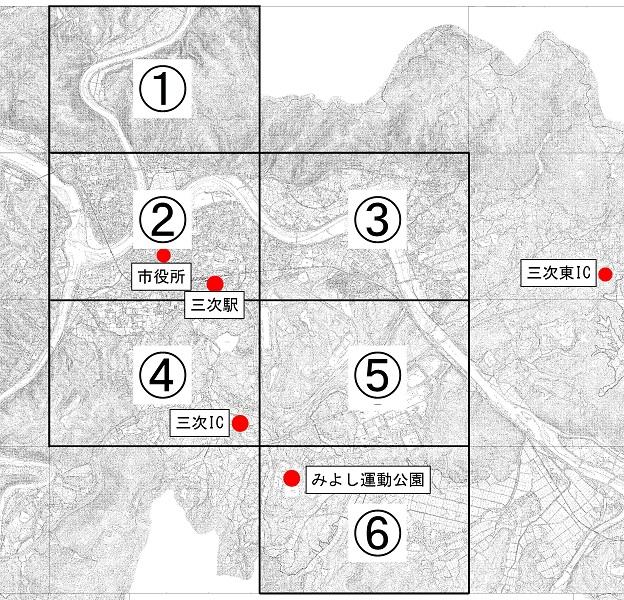 用途地域図の画像