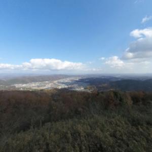 高谷山公園展望台から見た景色の画像