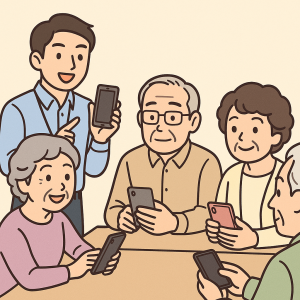 スマートフォン教室の画像