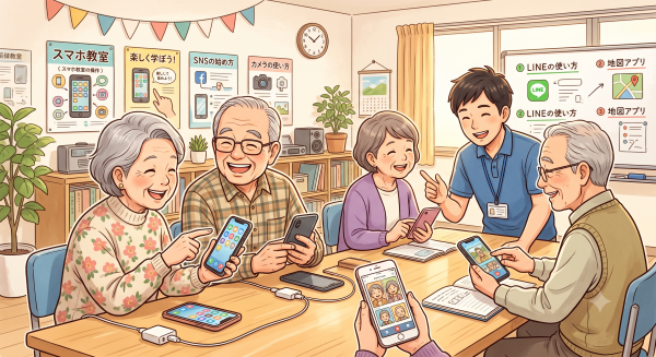 スマートフォン教室の画像
